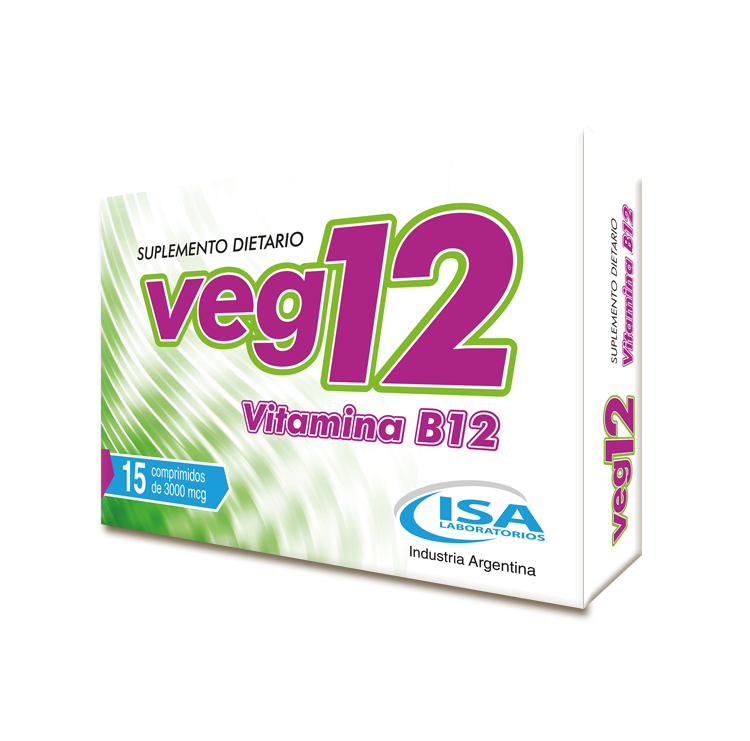 VEG 12 suplemento para vegetarianos